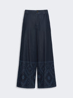 max mara laser-cut denim jeans for women