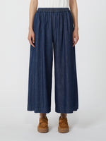 Pure Cotton Denim Jeans for Women - Navy - Max Mara UAE