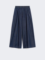 Pure Cotton Denim Jeans for Women - Navy - Max Mara UAE