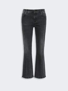 Slim-Fit Super Stretch Denim Jeans for Women - Black - Max Mara UAE