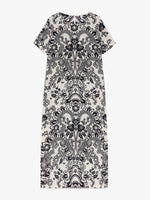Silk Crêpe De Chine Dress for Women - Ivory - Max Mara UAE