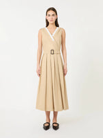 max mara water-repellent gabardine dress for women