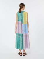 max mara printed cotton poplin dress for women