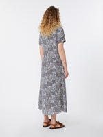 max mara printed silk crêpe de chine dress for women