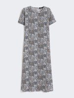 max mara printed silk crêpe de chine dress for women