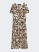 max mara printed crepe de chine dress for women