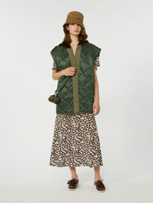 max mara printed crepe de chine dress for women