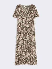 max mara printed crepe de chine dress for women