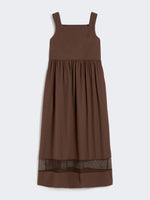 max mara cotton-poplin sleeveless dress for women