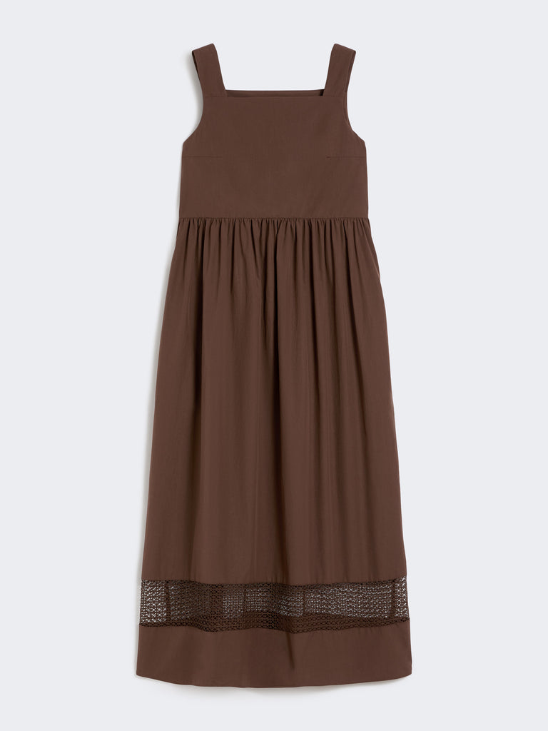 max mara cotton-poplin sleeveless dress