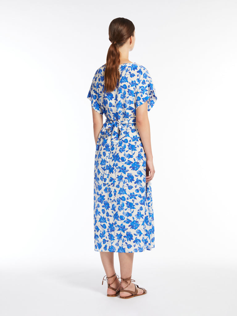 max mara silk crêpe de chine dress