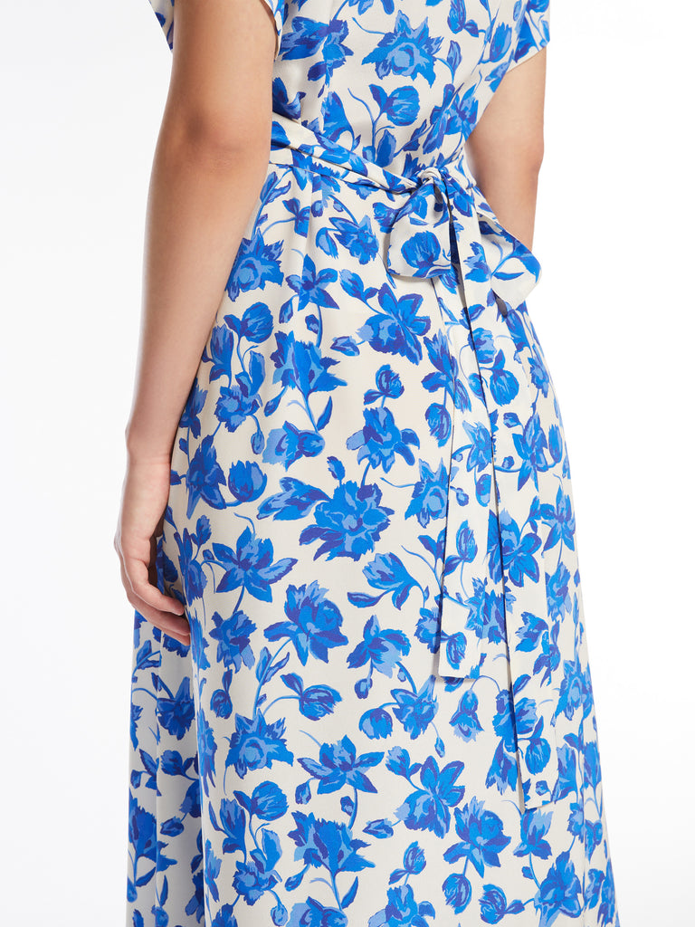 max mara silk crêpe de chine dress