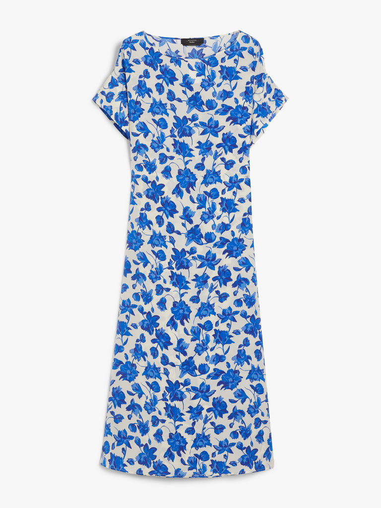 max mara silk crêpe de chine dress