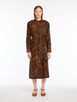 max mara cotton poplin dress for women