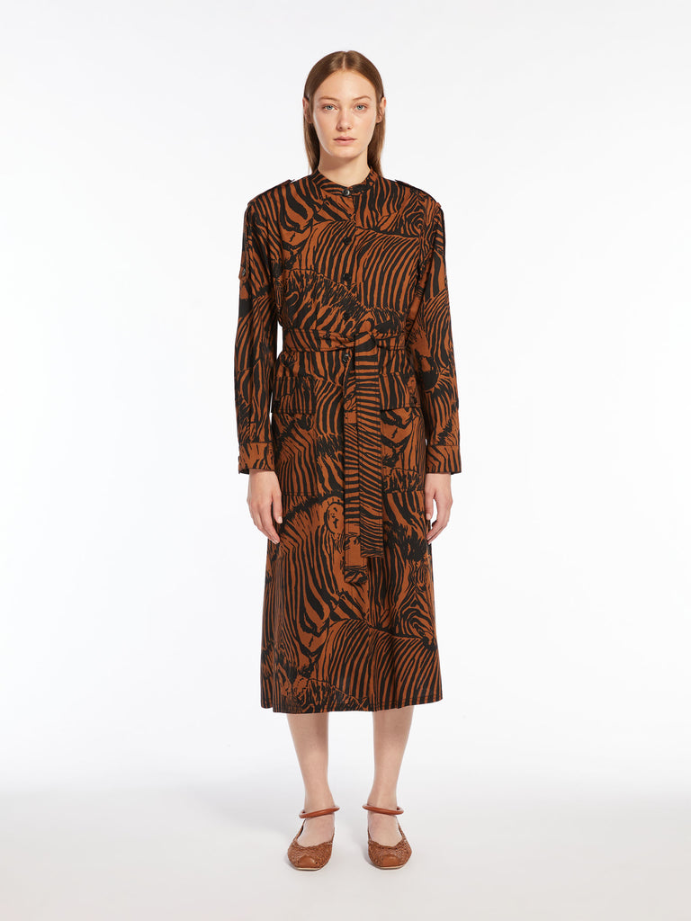 max mara cotton poplin dress