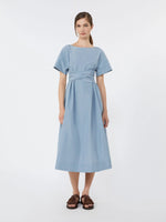 max mara flared taffeta dress for women