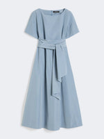 max mara flared taffeta dress for women
