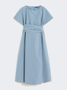 Flared Taffeta Dress for Women - Light Blue - Max Mara UAE