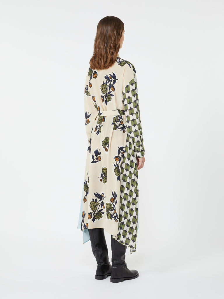 Silk crêpe de Chine dress