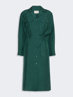 max mara silk shirt dress for women