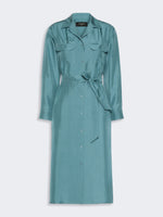 max mara silk shirt dress for women