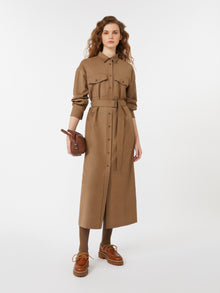 Wool flannel dress