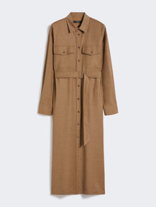 Wool flannel dress