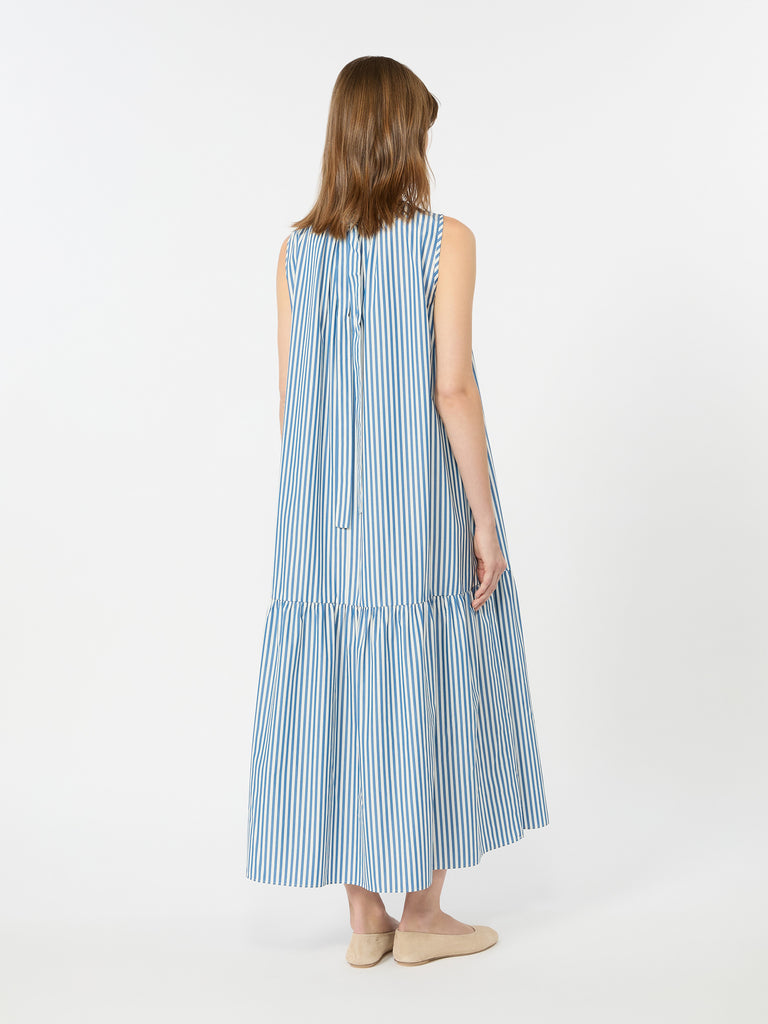 max mara long cotton poplin dress