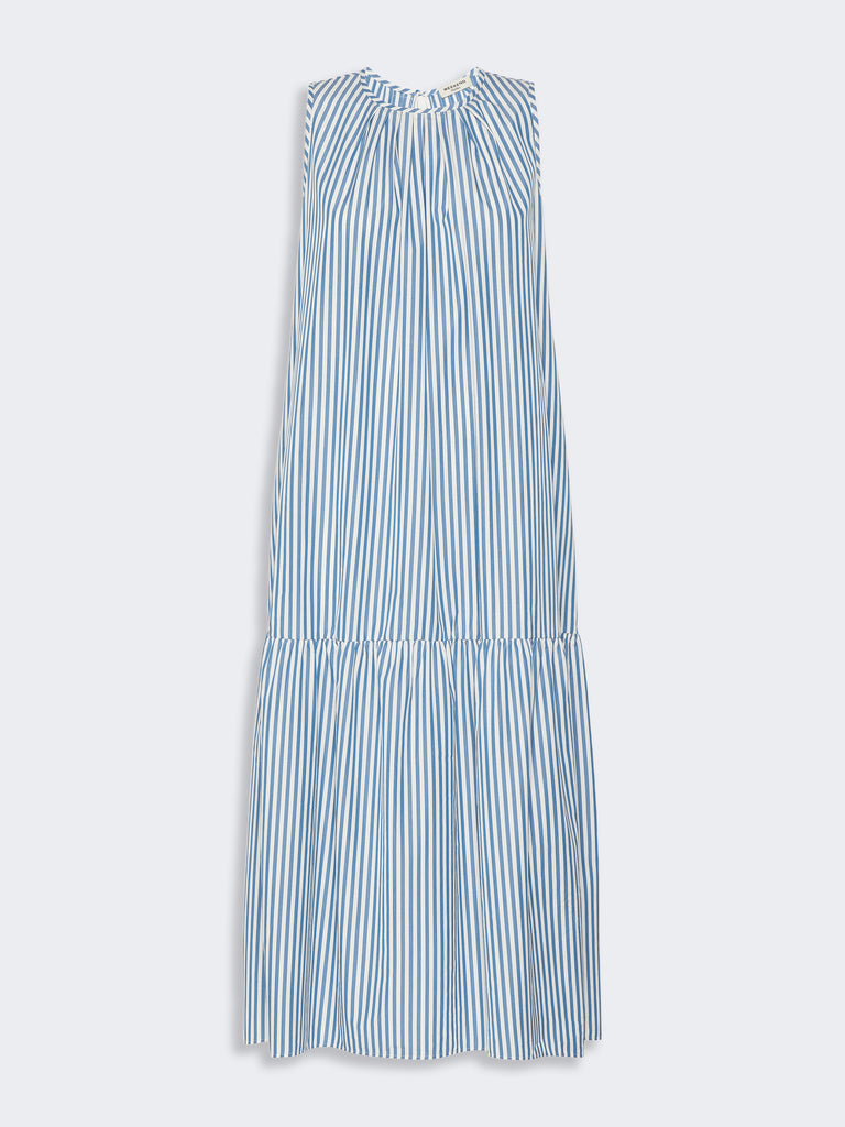 max mara long cotton poplin dress
