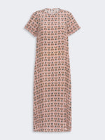 max mara printed silk t-shirt dress for women