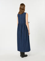 max mara cotton denim dress for women