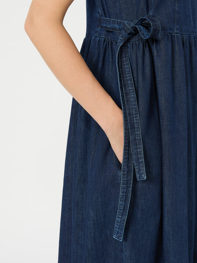 max mara cotton denim dress