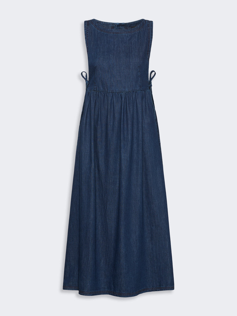 max mara cotton denim dress