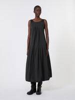 max mara sleeveless water-repellent canvas dress for women