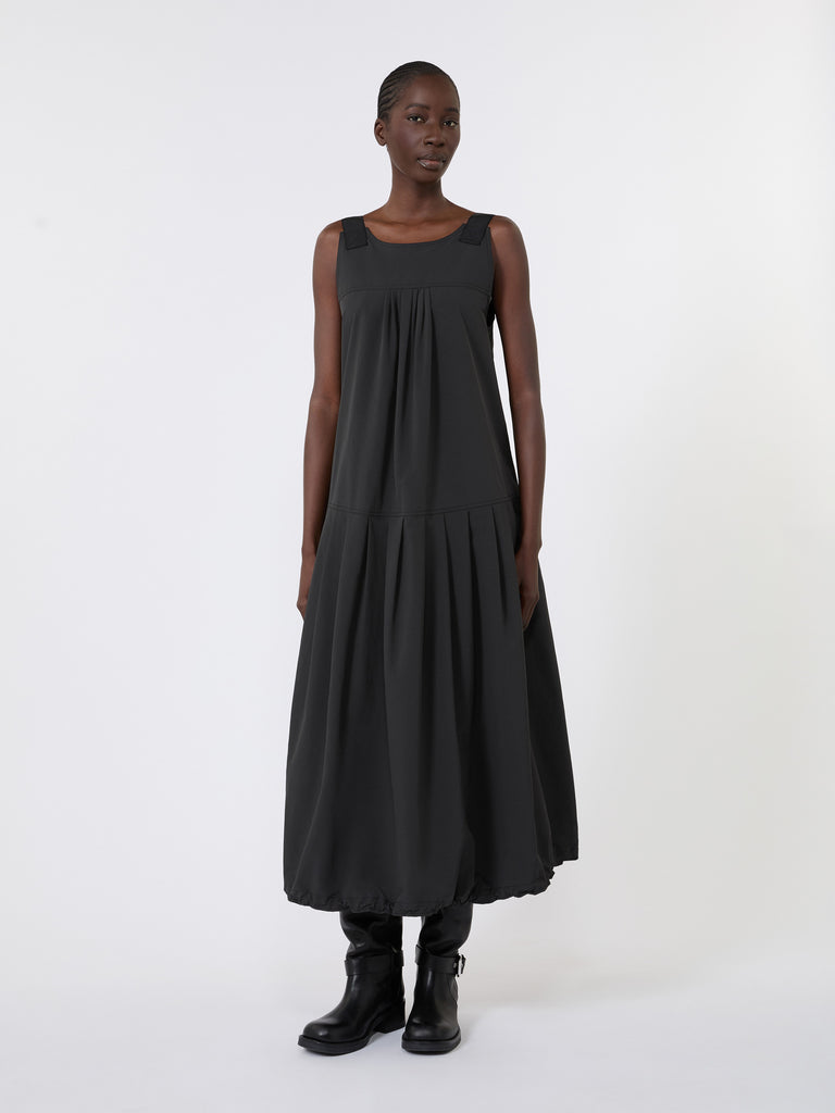 max mara sleeveless water-repellent canvas dress