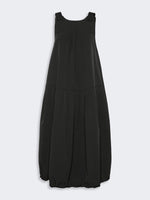 max mara sleeveless water-repellent canvas dress for women