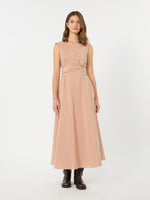max mara flared taffeta dress for women