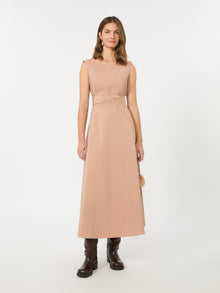 Flared Taffeta Dress for Women - Pink - Max Mara UAE