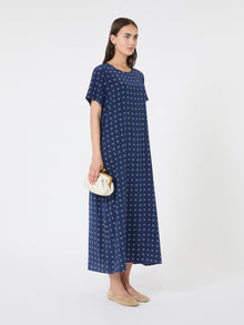 max mara printed silk t-shirt dress for women