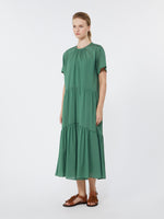 max mara technical cotton canvas dress for women