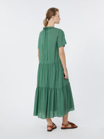max mara technical cotton canvas dress for women