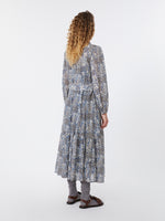 max mara voile patterned shirt dress for women