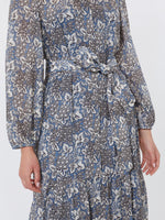 max mara voile patterned shirt dress for women