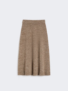 Wool knit skirt