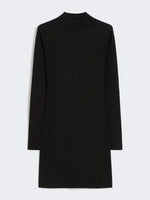 Wool And Lurex Dress for Women - Black - Max Mara UAE