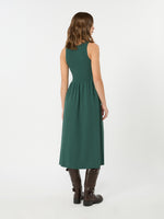max mara long viscose yarn dress for women