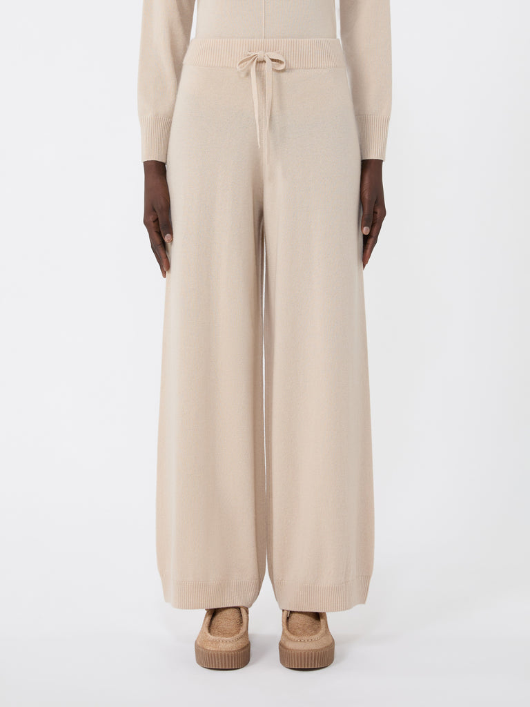 max mara wool and cashmere yarn trousers