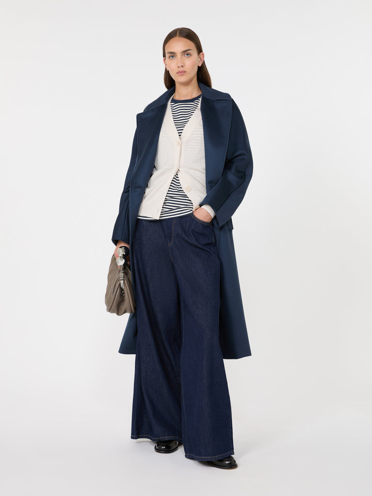 max mara wool, silk and cashmere v-neck cardigan