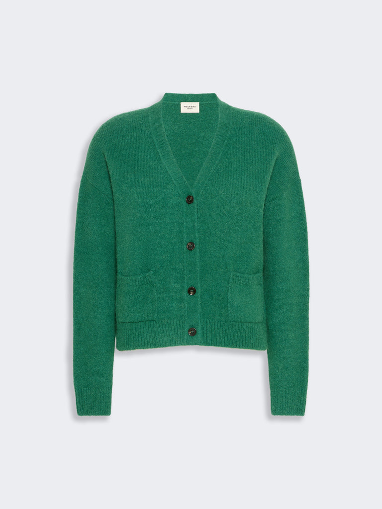 max mara alpaca and cotton yarn cardigan