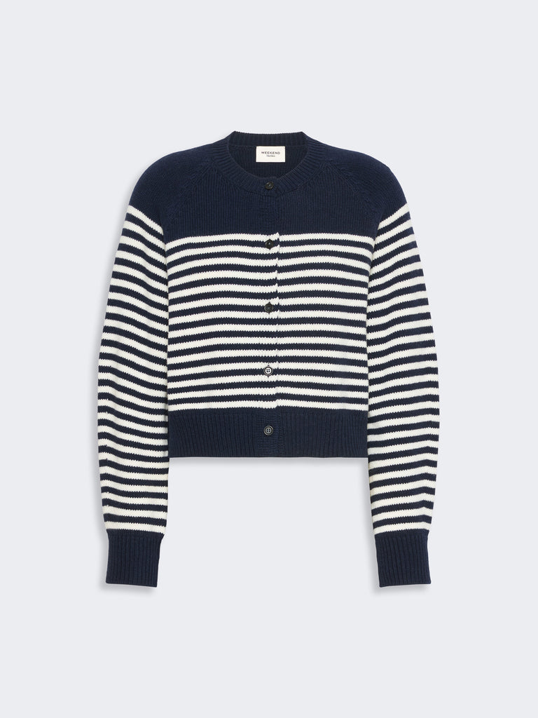 max mara wool yarn cardigan